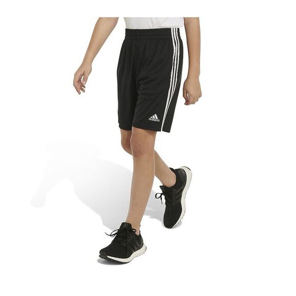 Adidas Other - Adidas Black Boys Classic 3-Stripes Mesh Shorts Big Boys AH5547 M 10 12 NWT
